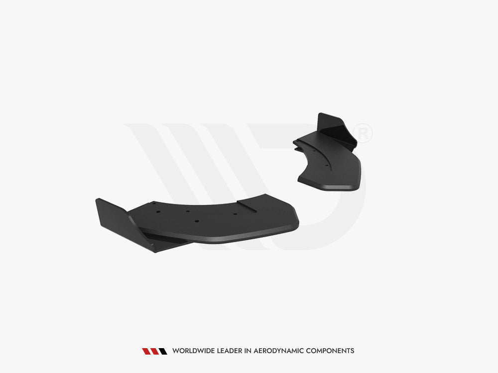 Maxton Design Street Pro Rear Side Splitters + Flaps Hyundai Veloster N Mk2