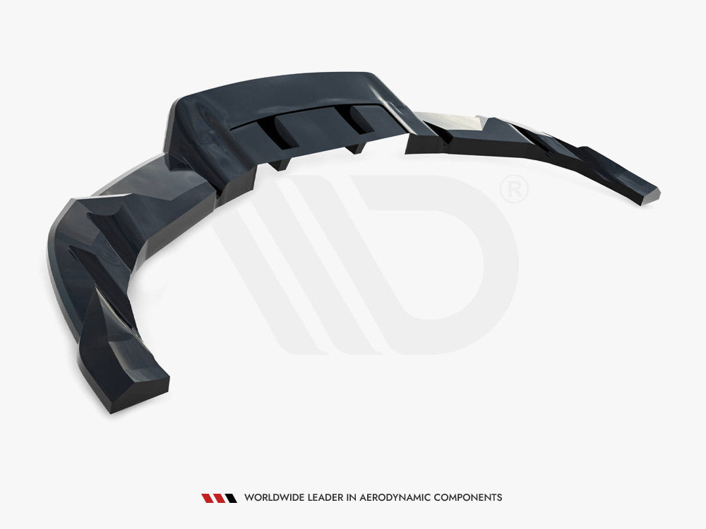 Maxton Design Rear Splitter (Vertical Bars) V.2 Tesla Model 3 Performance Mk1 Facelift