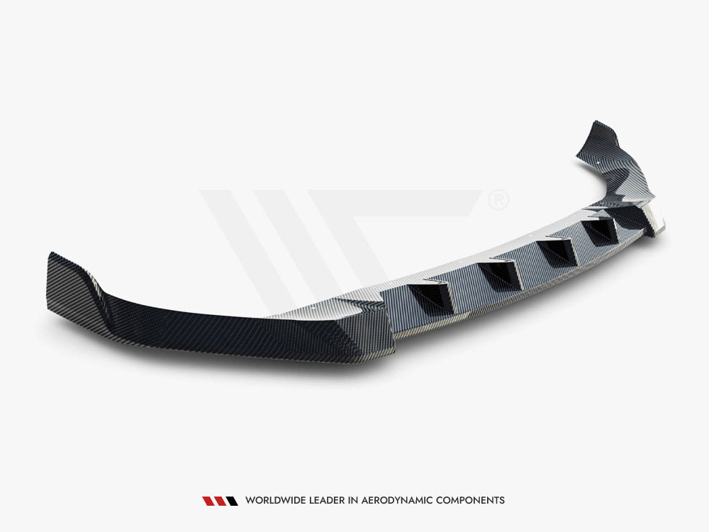Maxton Design Carbon Fiber Front Splitter BMW X7 M-Pack G07 Facelift