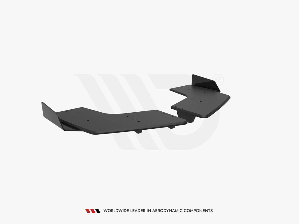 Maxton Design Street Pro Rear Side Splitters + Flaps Mitsubishi Lancer EVO X