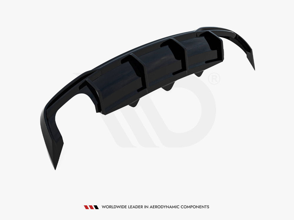 Maxton Design Rear Valance Audi A5 8T Facelift (Version with dual exhausts on both sides)