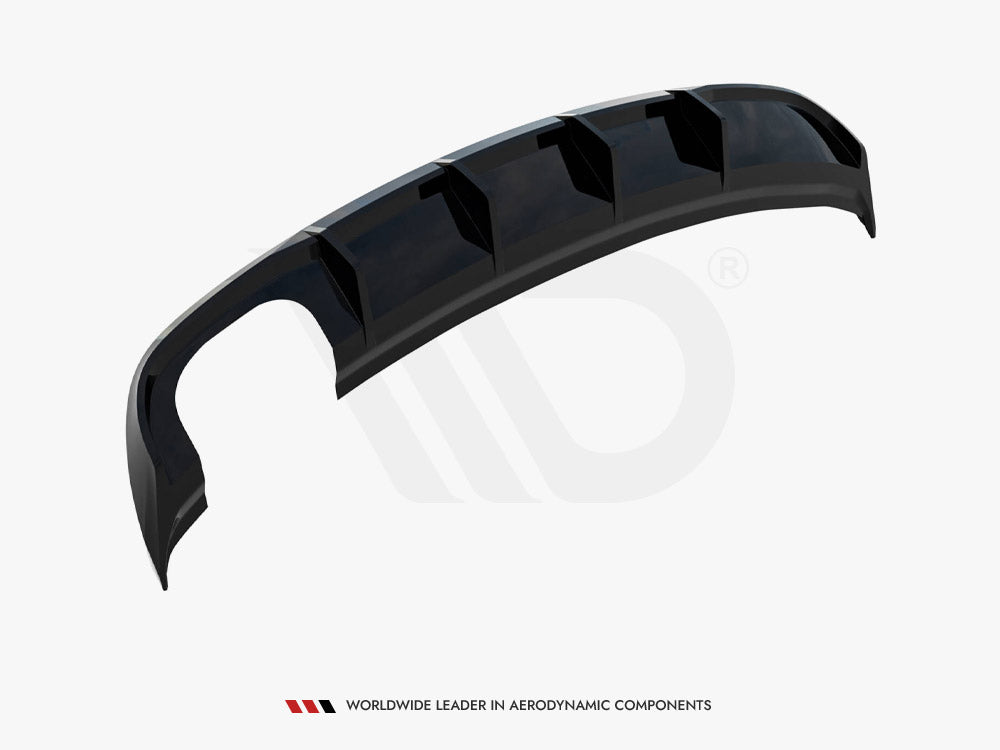 Maxton Design Rear Valance Audi A3 Sedan 8V Facelift (Version with dual exhaust tips on one side)