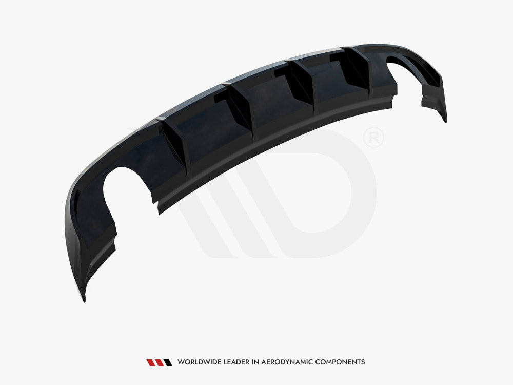 Maxton Design Rear Valance Audi A3 Sedan 8V Facelift (Version with single exhaust tips on both sides)