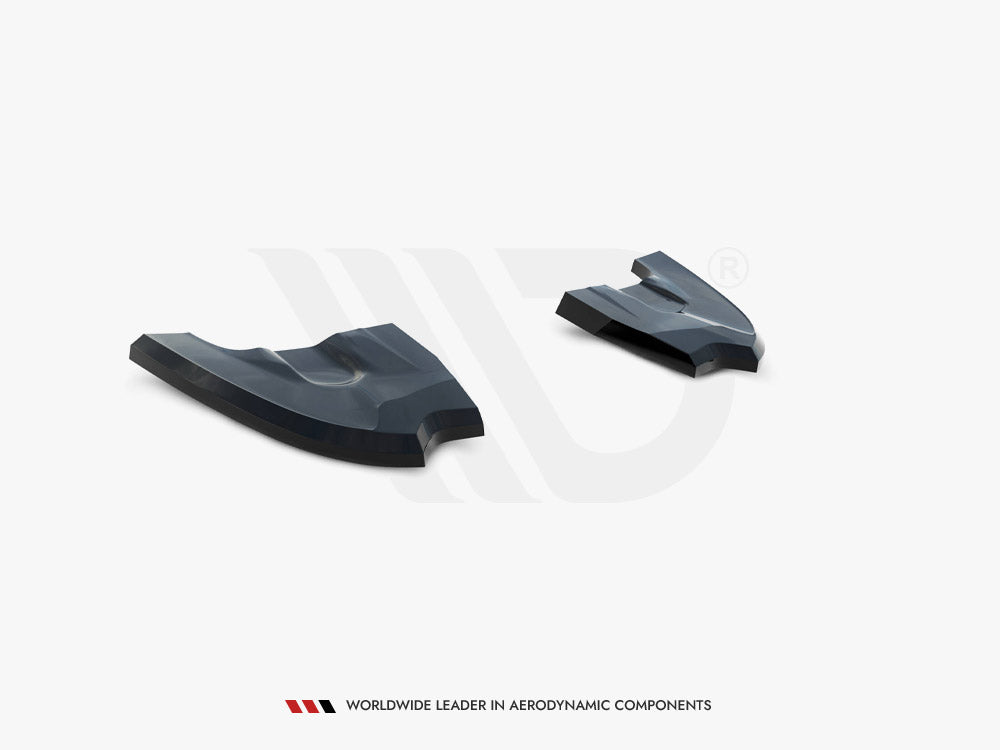 Maxton Design Rear Side Splitters V.4 Volkswagen Golf GTI Clubsport Mk8 Facelift