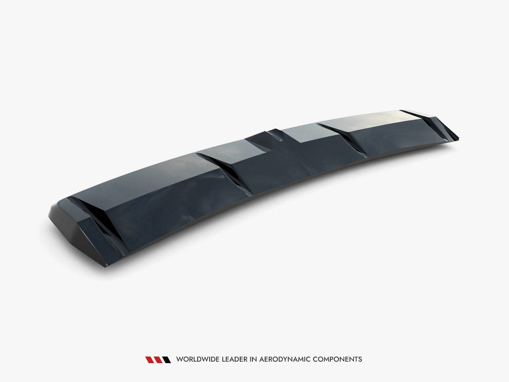 Maxton Design Central Rear Splitter (Vertical Bars) Hyundai Elantra N Mk7