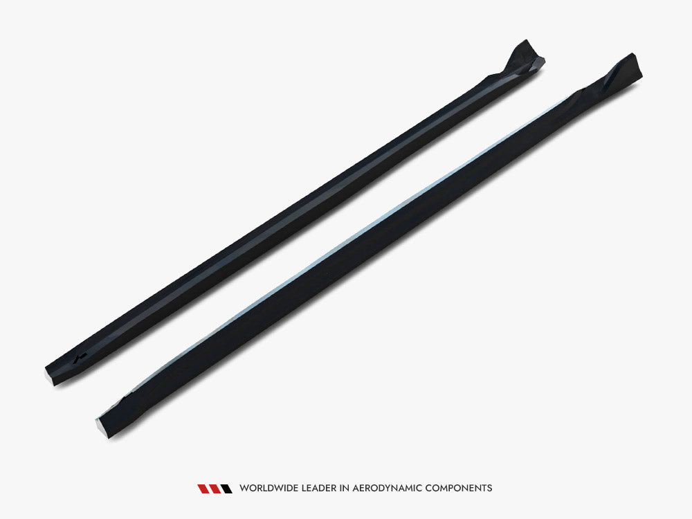 Maxton Design Side Skirts Diffusers Abarth 500e