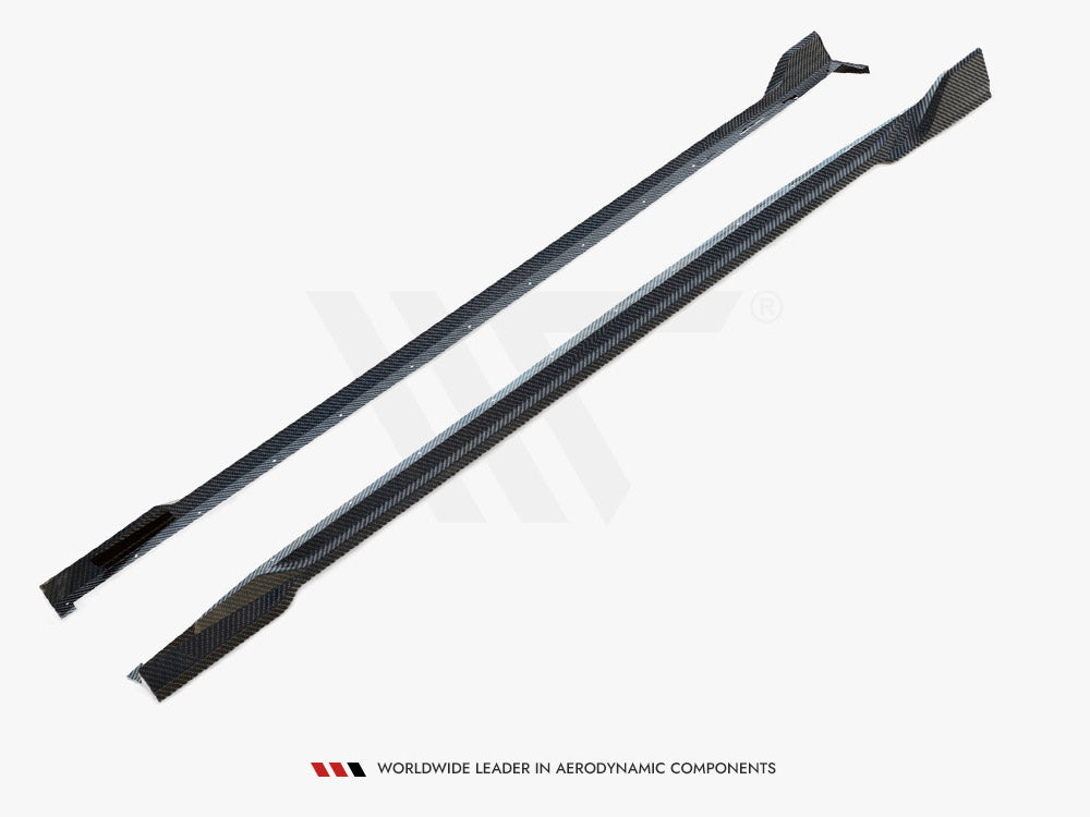 Maxton Design Prepreg Carbon Fiber Side Skirts BMW X5 M F95 Facelift