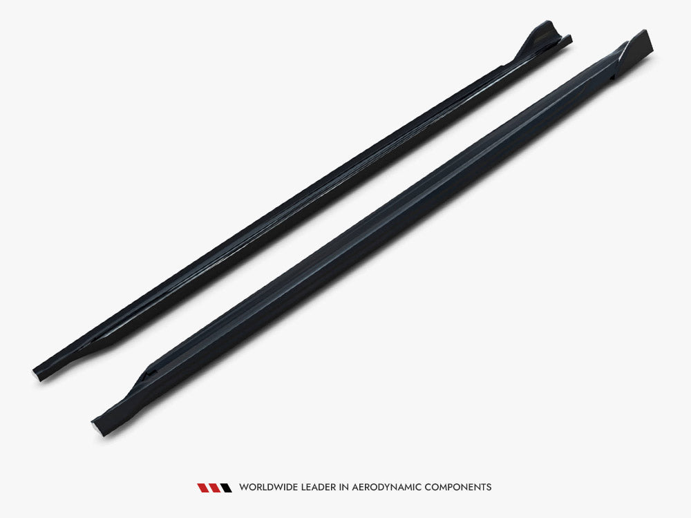 Maxton Design Side Skirts Diffusers V.2 Skoda Octavia RS Liftback / Estate Mk 4 Facelift