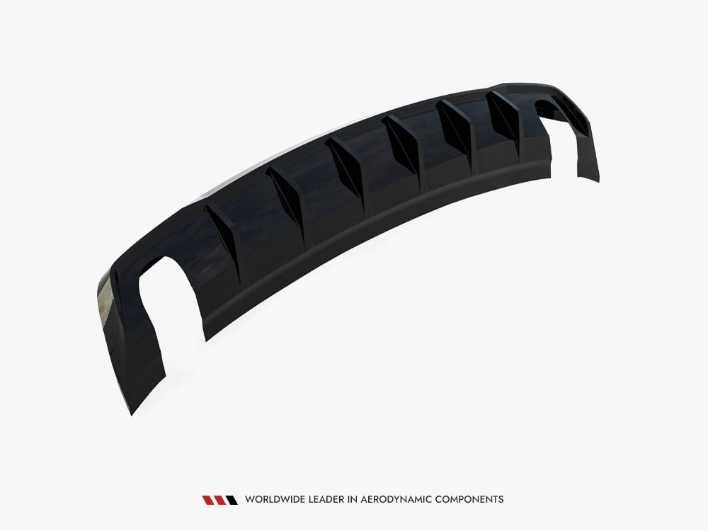 Maxton Design Rear Valance Audi A3 Sedan 8V (Version with single exhaust tips on both sides)