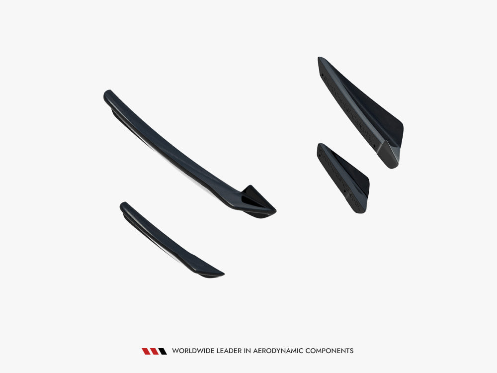 Maxton Design Front Bumper Wings (Canards) Skoda Octavia RS Mk4