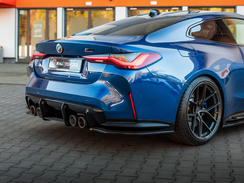 Maxton Design Rear Side Splitters V.2 BMW M4 G82 / G82 Facelift