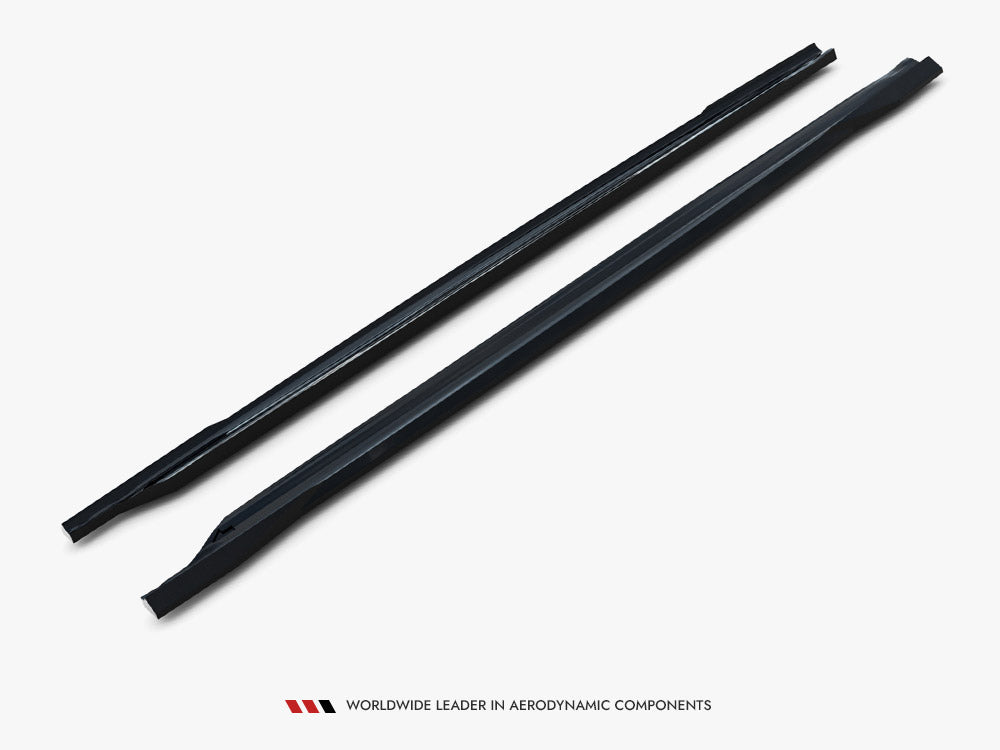 Maxton Design Side Skirts Diffusers Skoda Octavia Sportline Liftback / Estate Mk4 Facelift