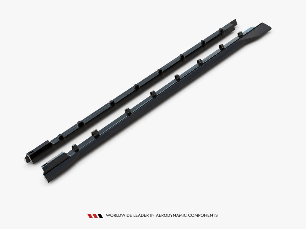 Maxton Design Side Skirts Diffusers Jaguar F-Pace R-Sport Mk1 Facelift