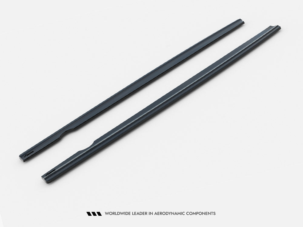 Maxton Design Side Skirt Diffusers BMW X3 M-Pack F25 Facelift