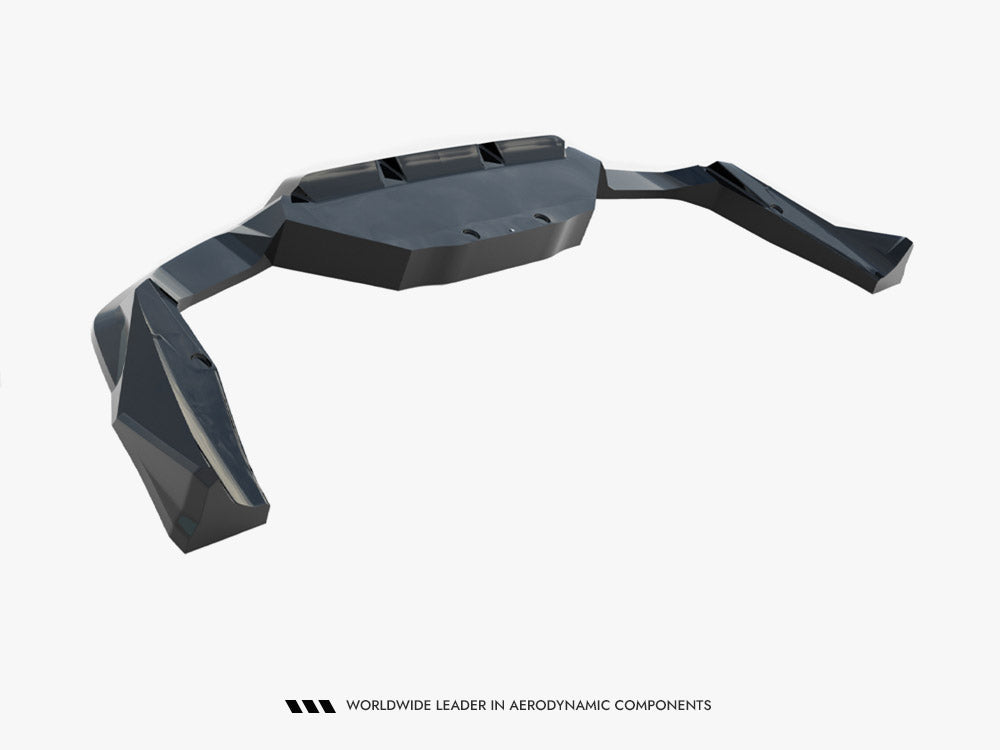 Maxton Design Rear Splitter (Vertical Bars) BMW X2 M35i U10