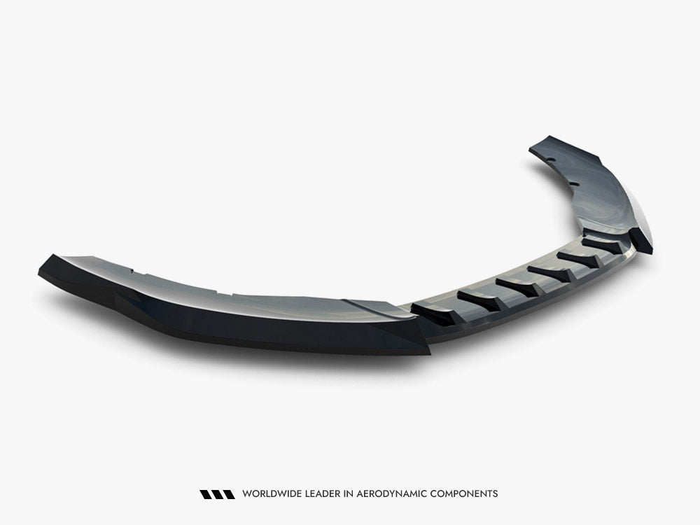 Maxton Design Front Splitter V.2 Cupra Leon ST / Hatchback Mk1 Facelift