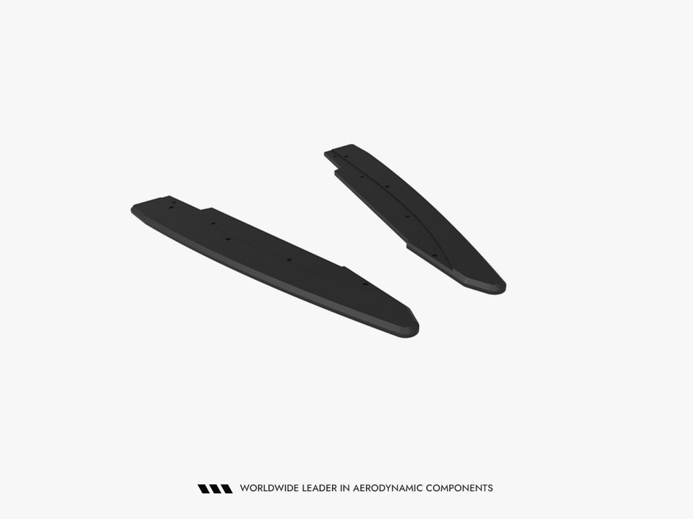 Maxton Design Street PRO Rear Side Splitters Ford Mustang Dark Horse Mk7