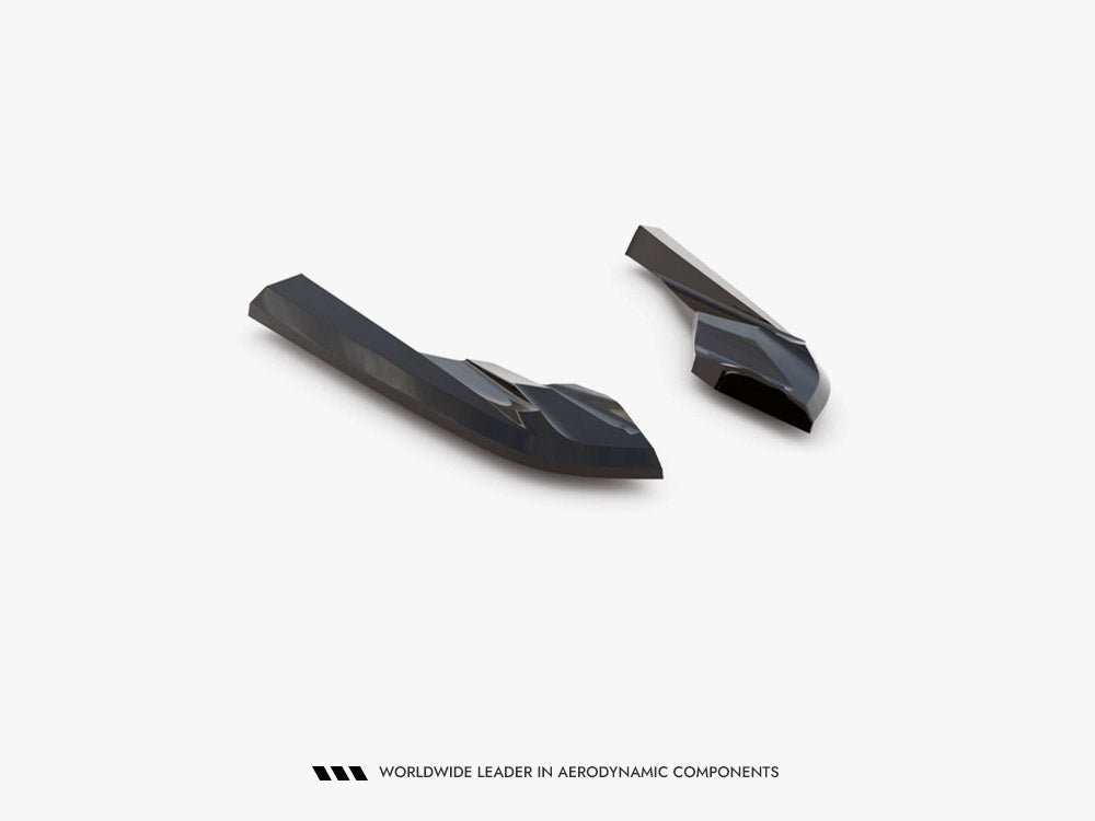 Maxton Design Rear Side Splitters Porsche Taycan Cross Turismo 4S