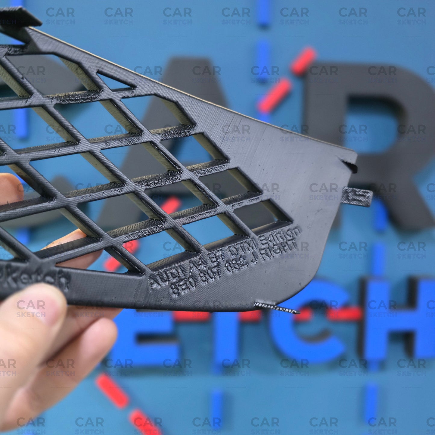 Audi A4 B7 DTM Front Lower Side Grilles – OEM Ref: 8E0 807 681 J – 8E0 807 682 J