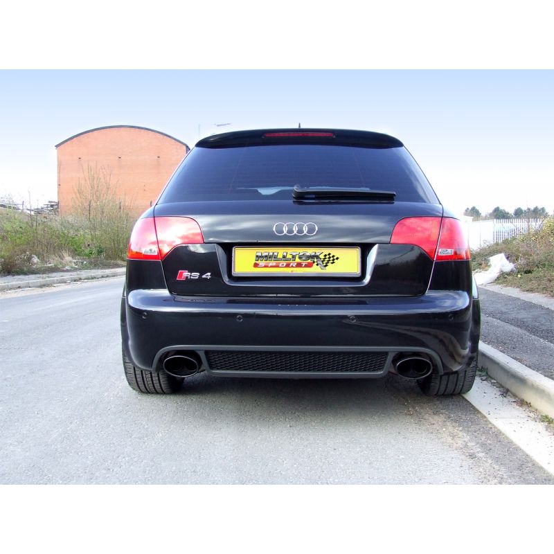 Milltek Exhaust Audi RS4 B7 4.2 V8 SALOON AVANT AND CABRIOLET Cat-back Exhaust SSXAU218 - TMC Motorsport