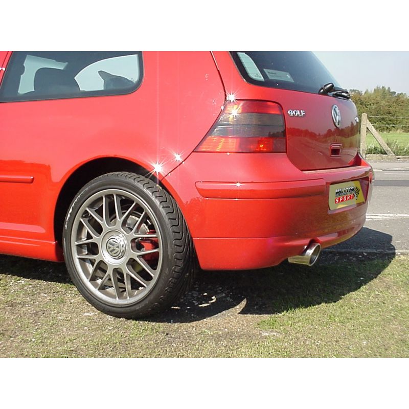 Milltek Exhaust Volkswagen GOLF MK4 337 ANNIVERSARY 180BHP Cat-back Exhaust SSXVW150 - TMC Motorsport