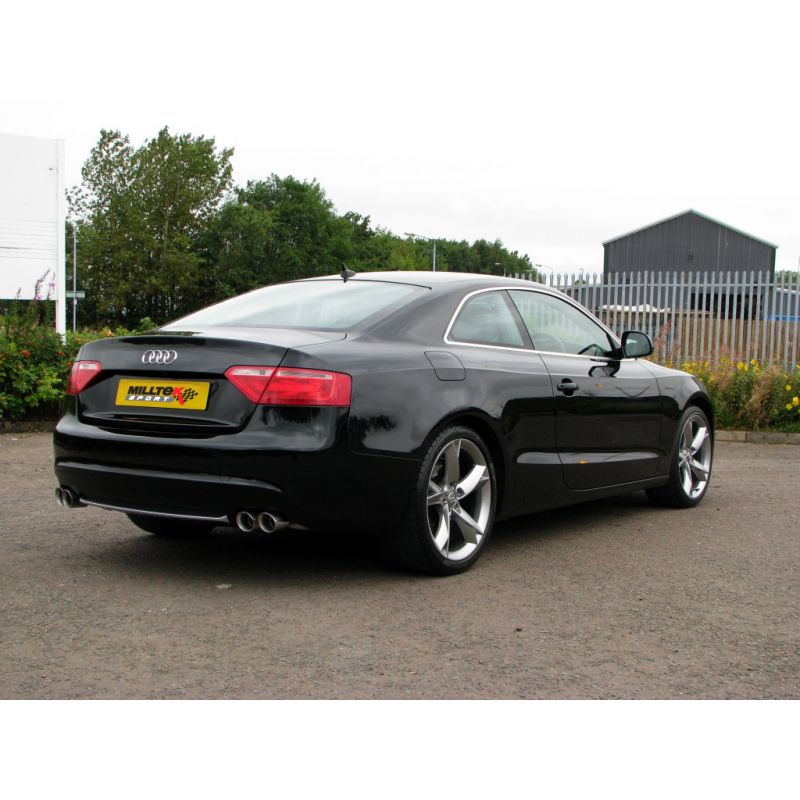 Milltek Exhaust Audi A5 CABRIOLET 3.0 TDI (DPF) QUATTRO Cat-back Exhaust SSXAU274 - TMC Motorsport