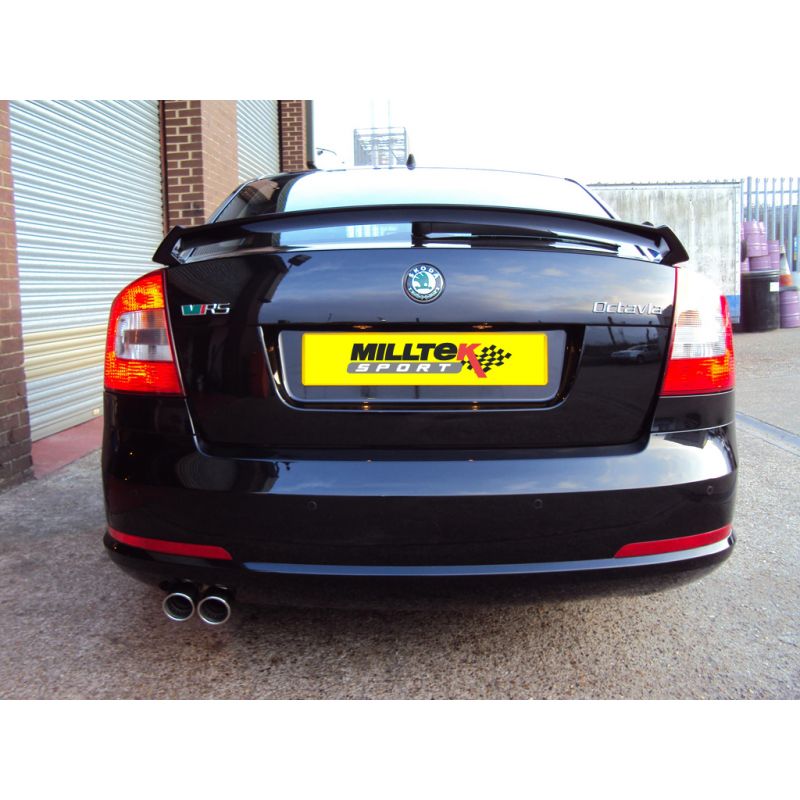Milltek Exhaust Skoda OCTAVIA VRS 2.0 TSI Cat-back Exhaust SSXSK006 - TMC Motorsport