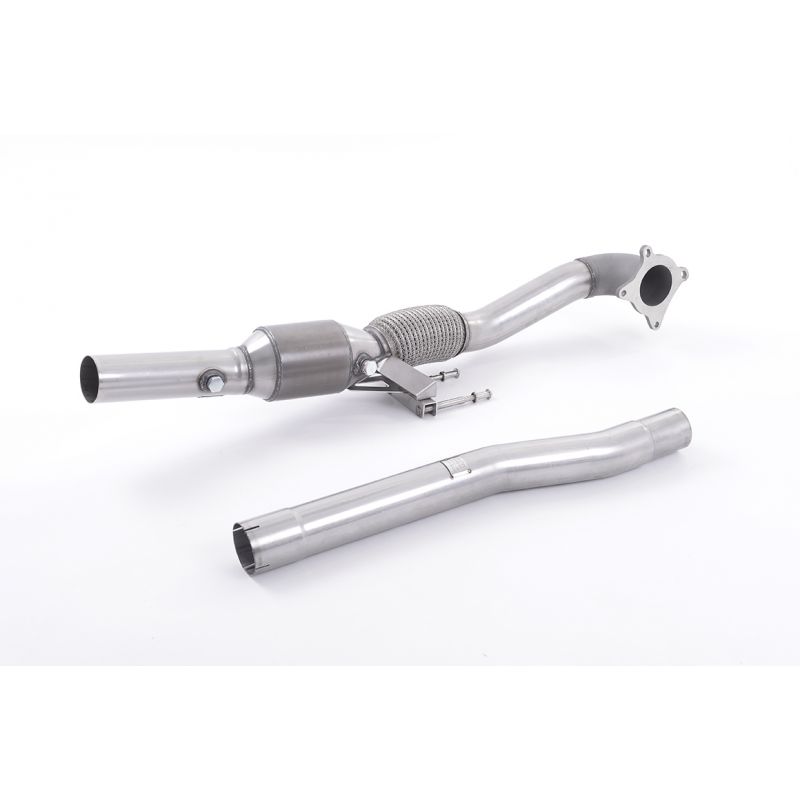 Milltek Sport Volkswagen Golf Mk5 GTi 2.0T FSI 2004 to 2009 Cast Downpipe with Race Cat SSXVW390