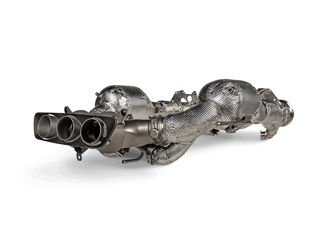 Ferrari 296 GTB | Akrapovic | Link Pipe Set (SS) - TMC Motorsport