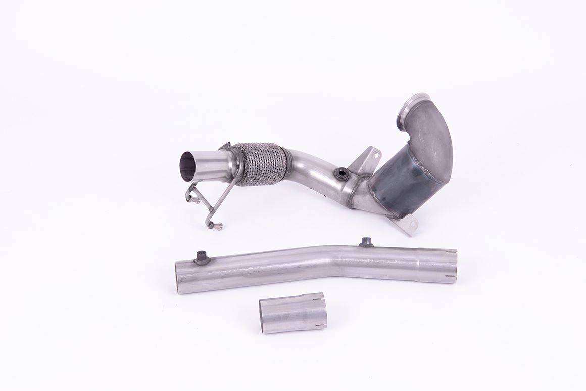 Milltek Exhaust - Volkswagen Polo GTI 2.0 TSI (AW 5 Door) - GPF/OPF Models Only Cast Downpipe with HJS High Flow Sports Cat SSXVW564