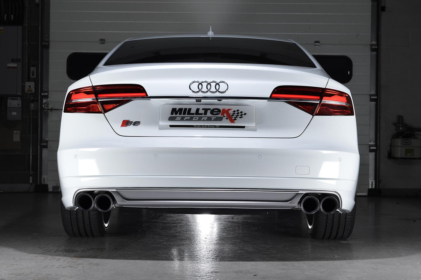 Milltek Exhaust Audi S8 D4 4.0 TFSI QUATTRO TIPTRONIC Hi-Flow Sports Cats SSXAU953 - TMC Motorsport