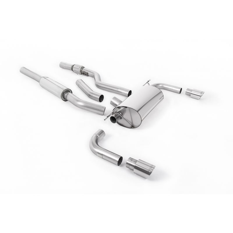 Milltek Exhaust - Bmw 4 SERIES F32 428I COUPE (AUTOMATIC AND WITHOUT TOW BAR) Cat-back Exhaust SSXBM1012