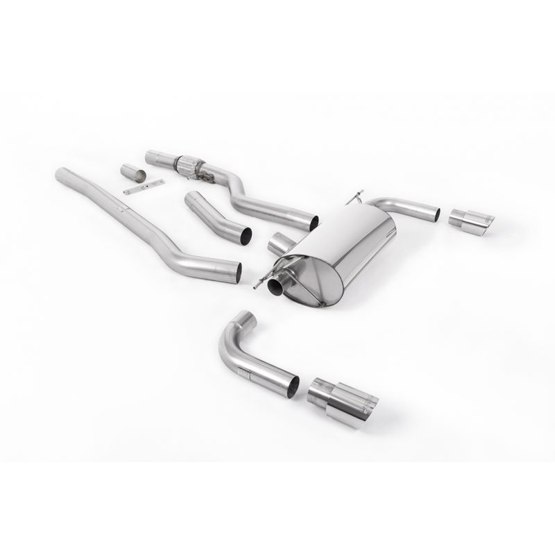 Milltek Exhaust - Bmw 4 SERIES F32 428I COUPE (MANUAL AND WITHOUT TOW BAR) Cat-back Exhaust SSXBM1005