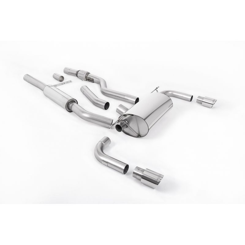 Milltek Exhaust - Bmw 4 SERIES F32 428I COUPE (MANUAL AND WITHOUT TOW BAR) Cat-back Exhaust SSXBM1004