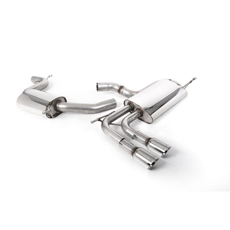 Milltek Exhaust - Audi A3 2.0T FSi 2WD (5 door Sportback) 2003-2012 Cat-back Exhaust SSXAU639