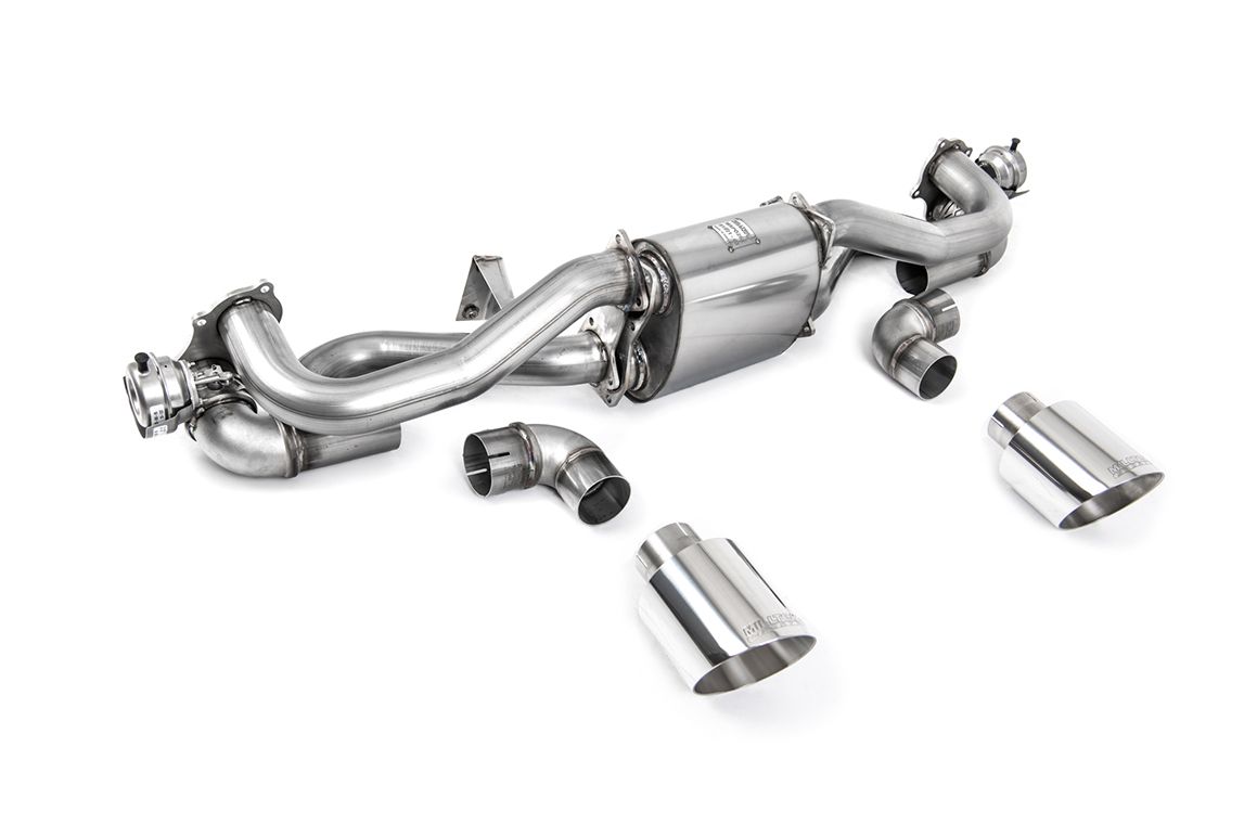 Milltek Exhaust - Porsche Boxster 718 GTS 4.0 (OPF/GPF Equipped Cars Only) Particulate Filter-back Exhaust SSXPO150