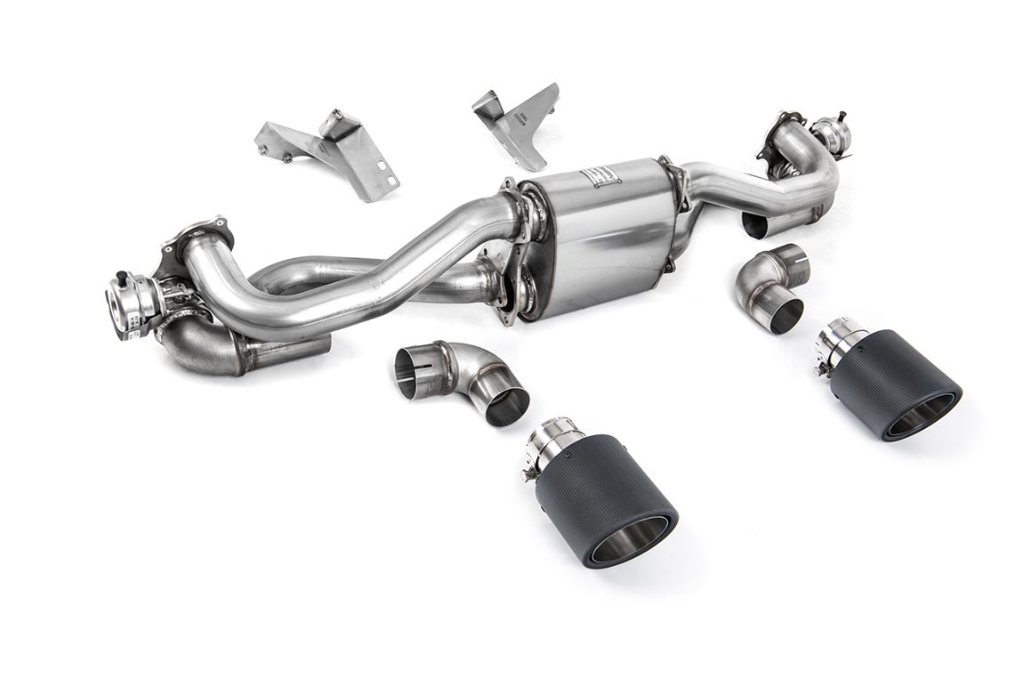 Milltek Exhaust - Porsche Boxster 718 GTS 4.0 (OPF/GPF Equipped Cars Only) Feb 2020 on Particulate Filter-back Exhaust SSXPO161