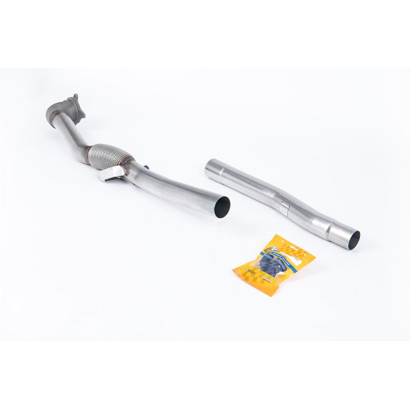 Milltek Exhaust Audi TT MK2 2.0 TFSI 2WD Large-bore Downpipe and De-cat SSXAU349 - TMC Motorsport
