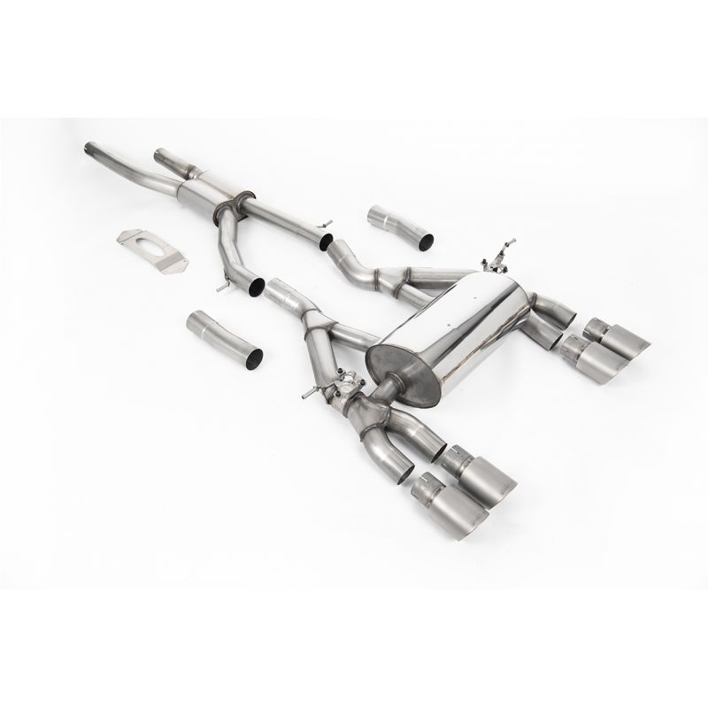 Milltek Sport - BMW 3 Series F80 M3 & M3 Competition Saloon (OPF/GPF Models Only) GPF back Exhaust SSXBM1124