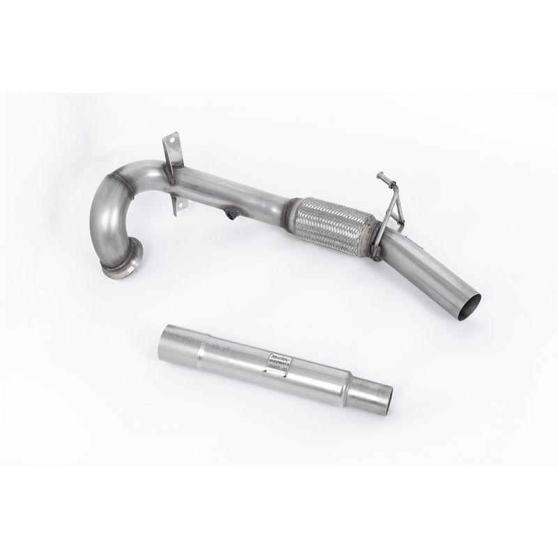 Milltek Exhaust Seat Ibiza Cupra 1.8TFSI (6P) Large-bore Downpipe and De-cat SSXVW452 - TMC Motorsport