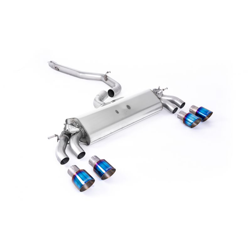 Milltek Exhaust - Audi S3 2.0 TFSI quattro 3-Door 8V.2 (GPF Equipped Models Only) GPF back Exhaust SSXAU772