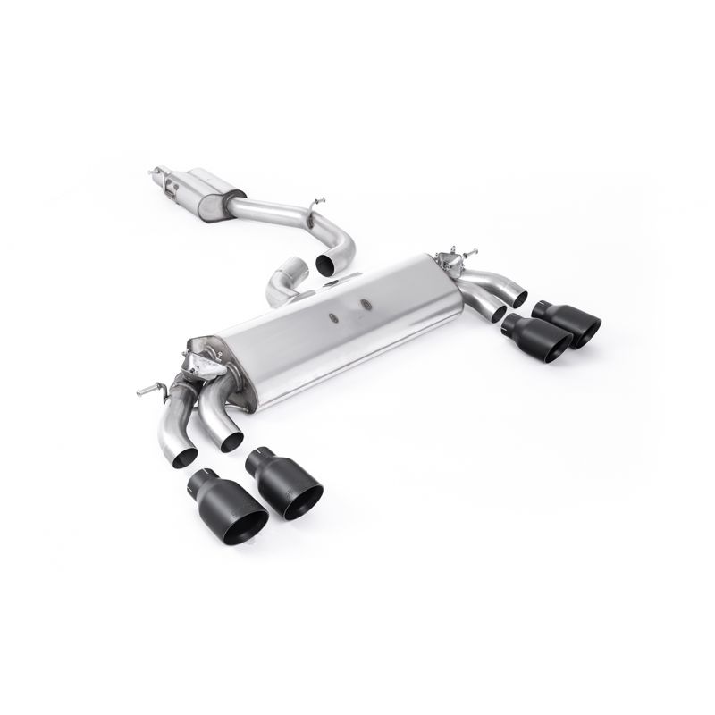 Milltek Exhaust - Audi S3 2.0 TFSI quattro 3-Door 8V.2 (GPF Equipped Models Only) GPF back Exhaust SSXAU774