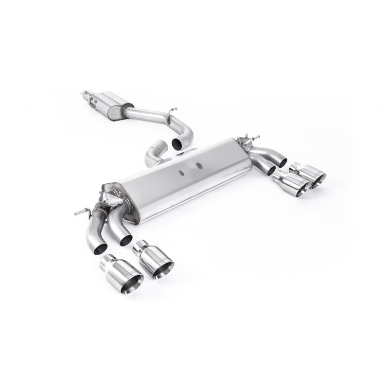 Milltek Exhaust - Audi S3 2.0 TFSI quattro 3-Door 8V.2 (GPF Equipped Models Only) GPF back Exhaust SSXAU775