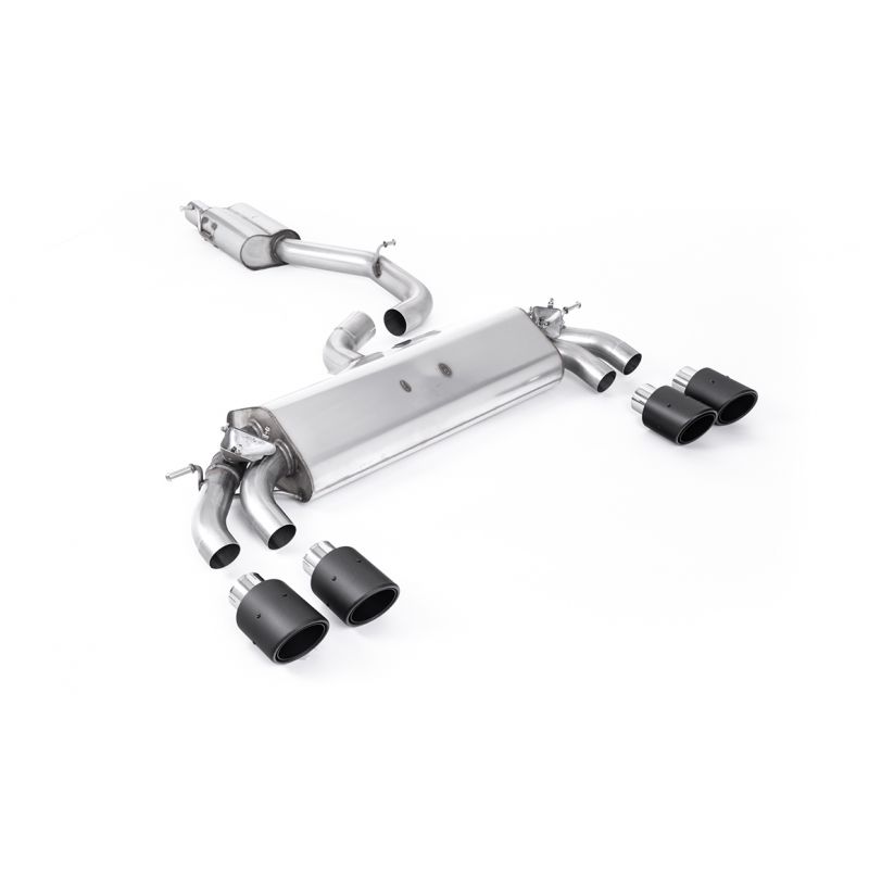 Milltek Exhaust - Audi S3 2.0 TFSI quattro 3-Door 8V.2 (GPF Equipped Models Only) GPF back Exhaust SSXAU780