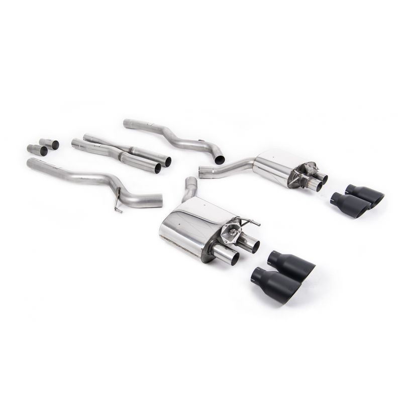Milltek Exhaust - Ford Mustang 5.0 V8 GT (Fastback - Facelift Model) Particulate Filter-back Exhaust SSXFD283