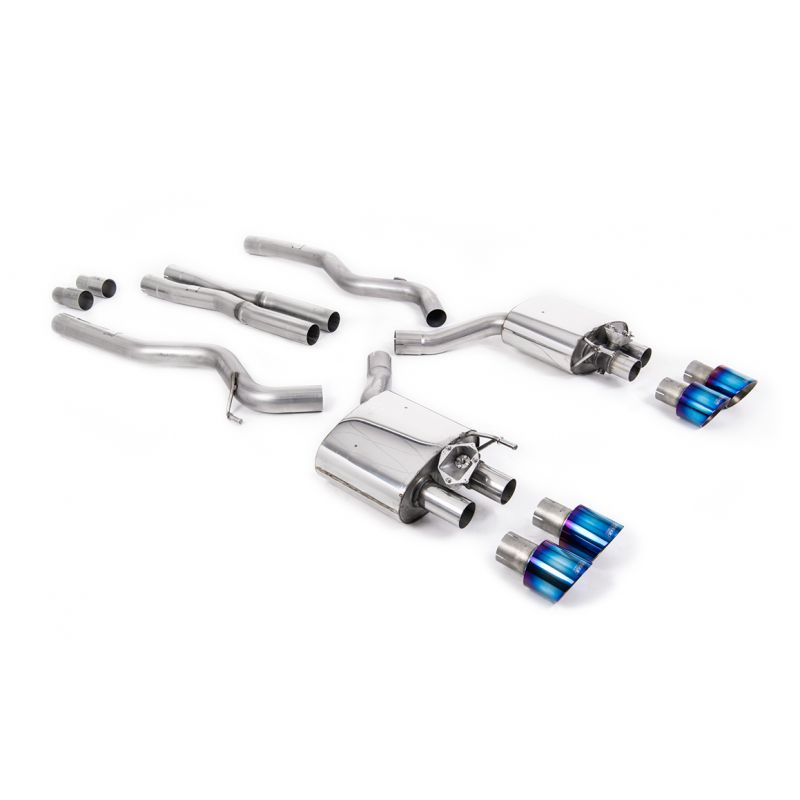 Milltek Exhaust - Ford Mustang 5.0 V8 GT (Fastback - Facelift Model) Particulate Filter-back Exhaust SSXFD285