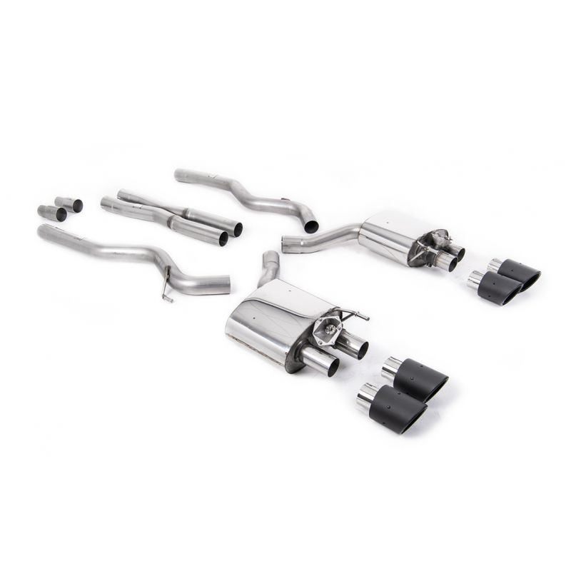 Milltek Exhaust - Ford Mustang 5.0 V8 GT (Fastback - Facelift Model) Particulate Filter-back Exhaust SSXFD286
