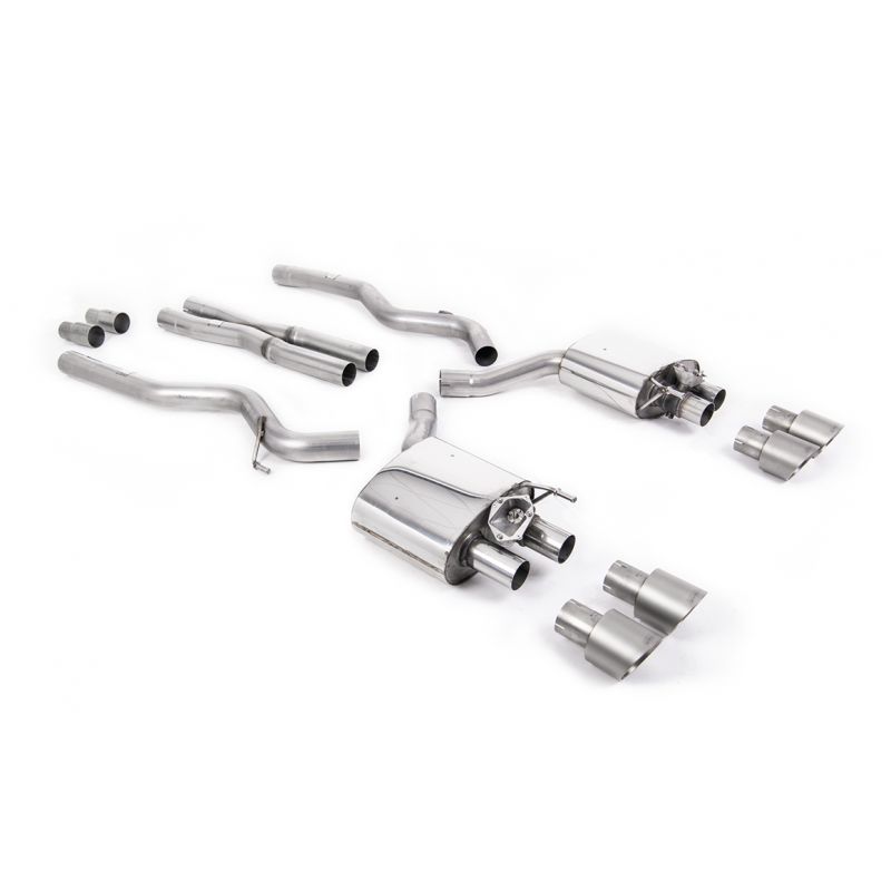 Milltek Exhaust - Ford Mustang 5.0 V8 GT (Fastback - Facelift Model) Particulate Filter-back Exhaust SSXFD284