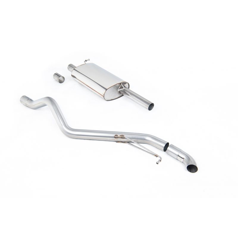 Milltek Exhaust - Volkswagen Transporter Caravelle T6 SWB 150PS & 204PS 2.0-litre TSI (Petrol) 2WD Cat-back Exhaust SSXVW473
