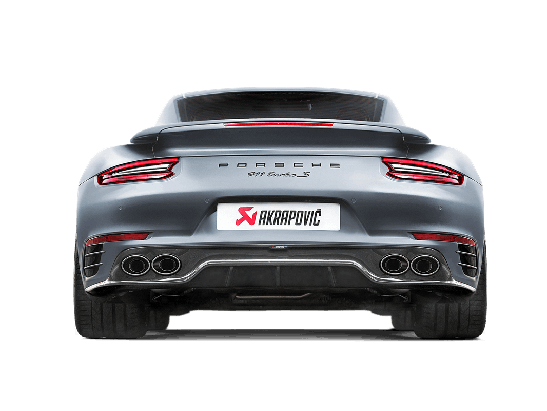 Porsche 911 Turbo / Turbo S (991.2) | Akrapovic | Rear Carbon Diffuser (High Gloss) - TMC Motorsport